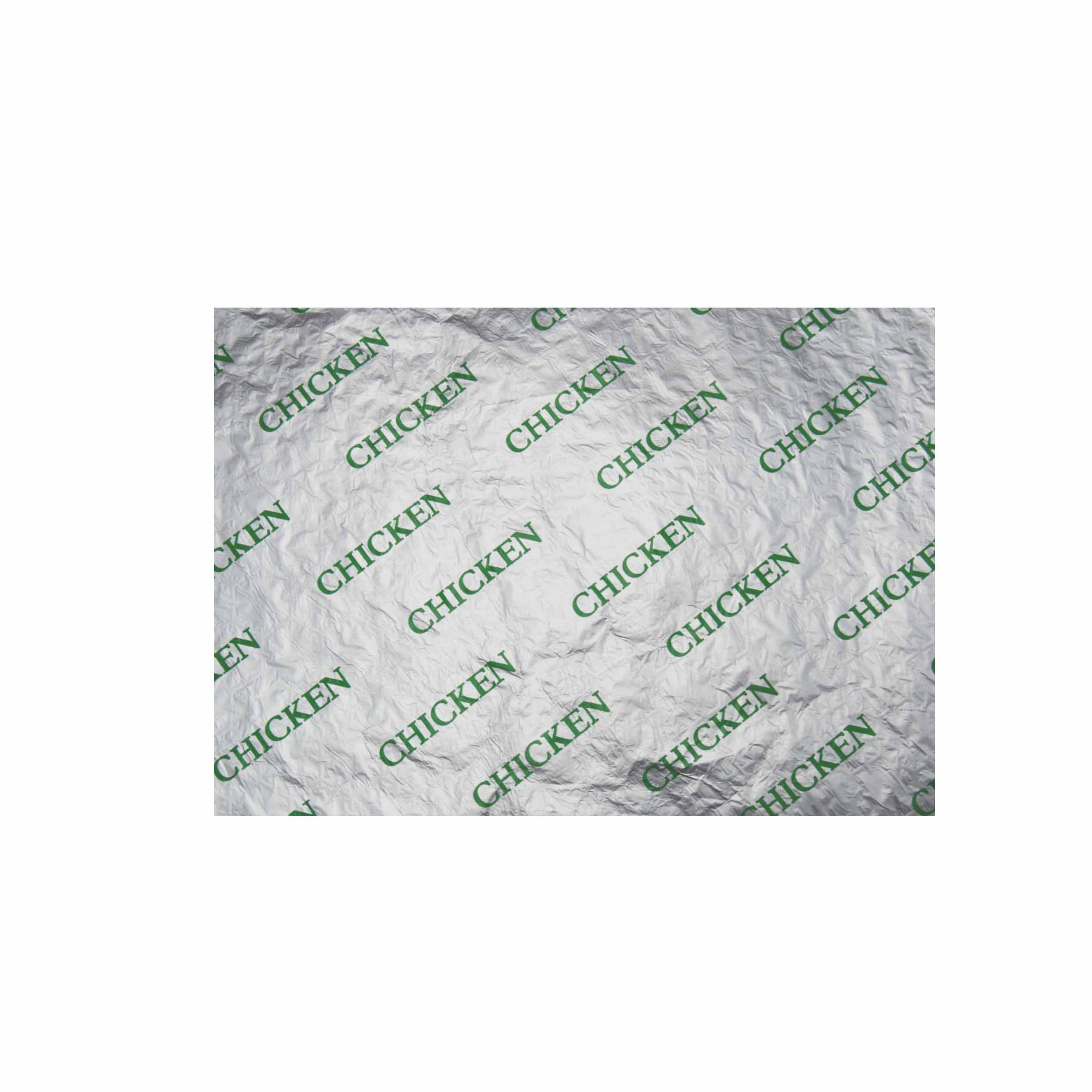 Printed Chicken Insulated Aluminum Wrapping Paper (35x24cm)