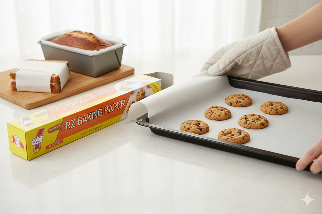 Household Wrapping Baking Paper Rolls (30cmx5m)