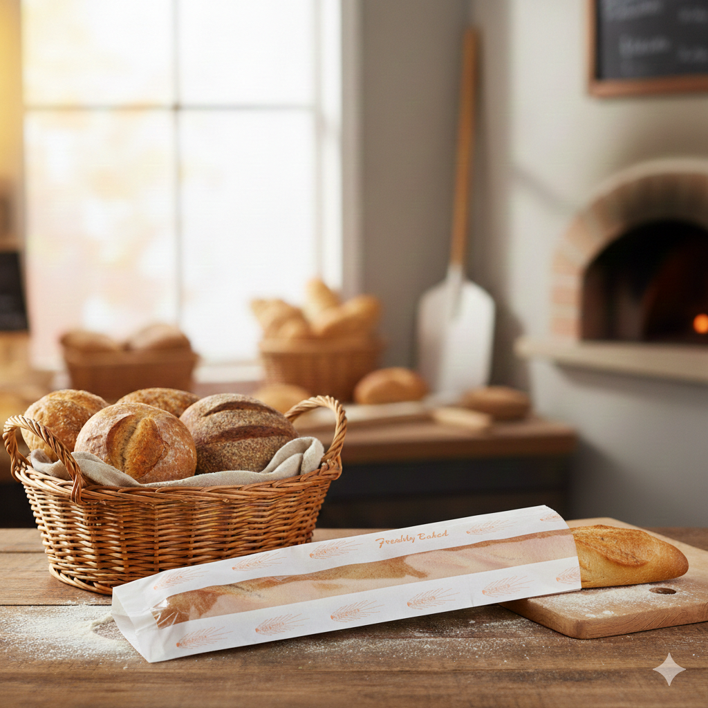 اكياس ورقية منفاخ مع شباك - طبعة عامة 
Satchel Paper Bags with Windows - Generic Design 