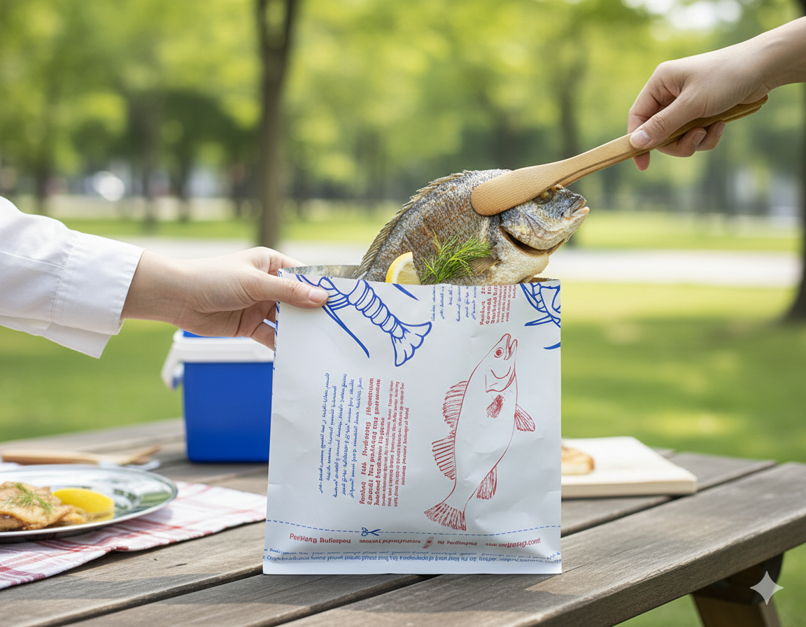 أكياس ورقية مسلفر للسماك (صغير)
Aluminum Fish Paper Bags Small 