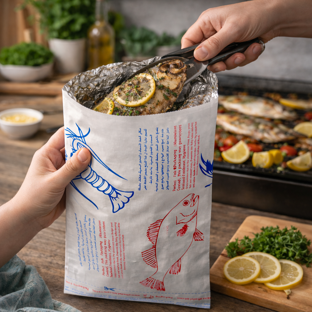 Aluminum Fish Paper Bags (S,M,L)