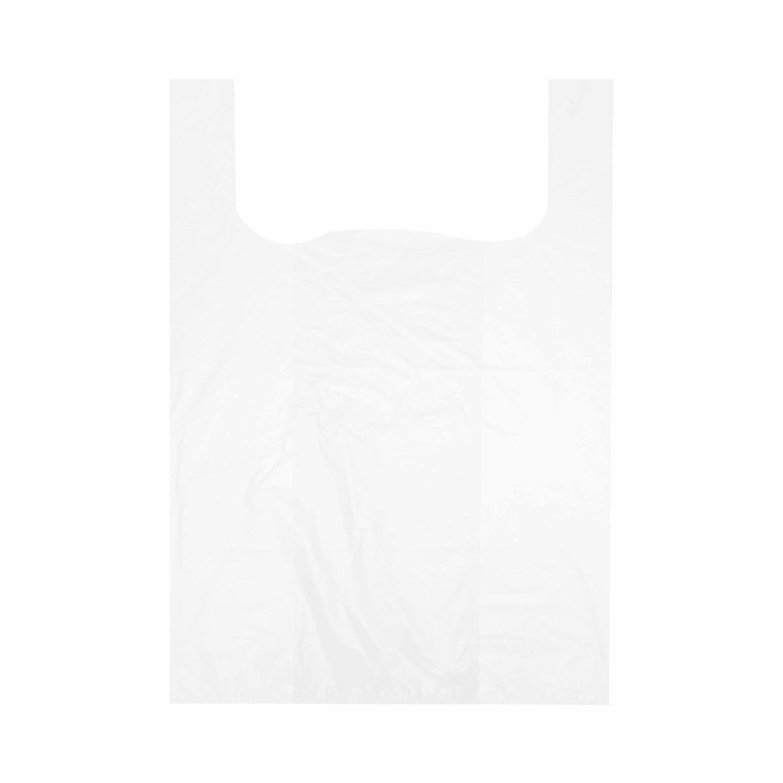 أكياس تسوق بلاستيكية بيضاء