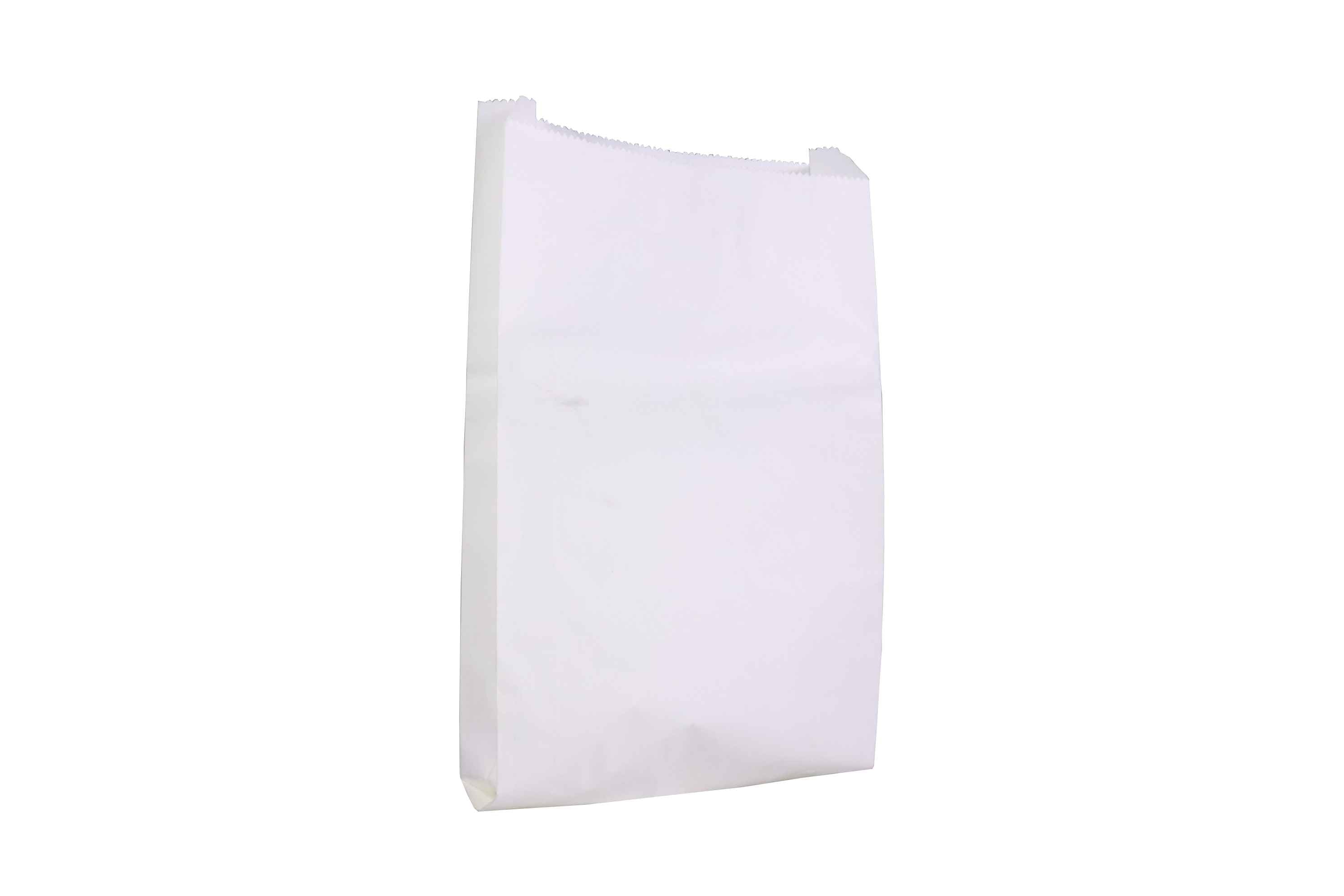 أكياس ورقية بيضاء (بأحجام مختلفة)