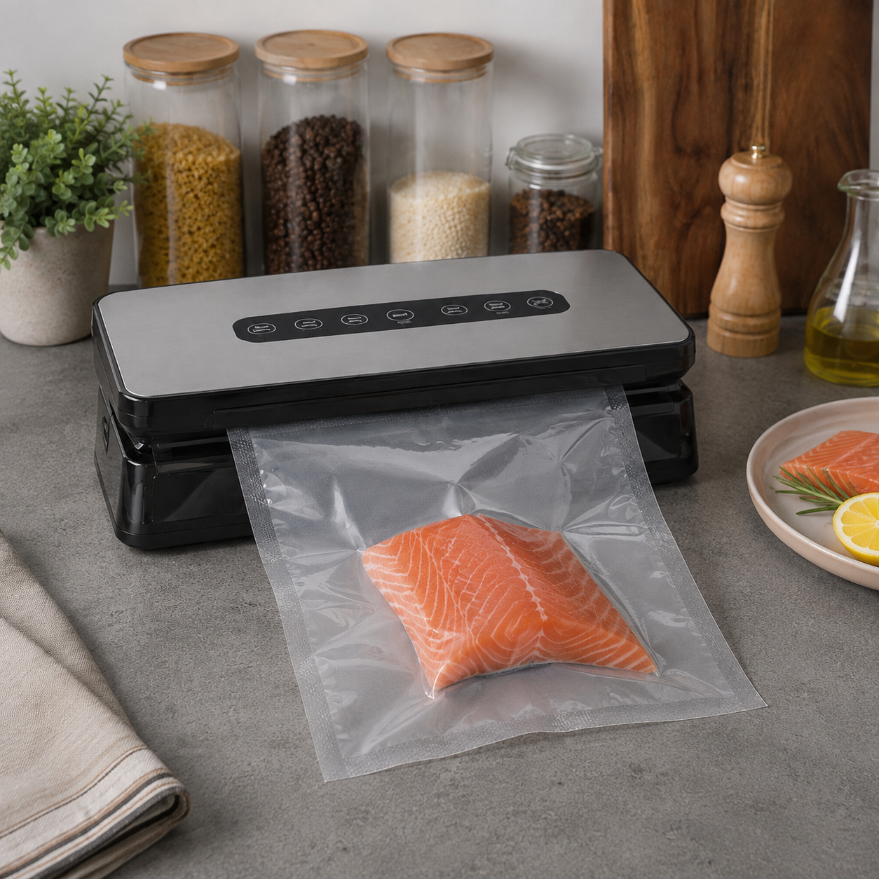 Clear Plastic Vacuum Storage Bags  (two sizes)