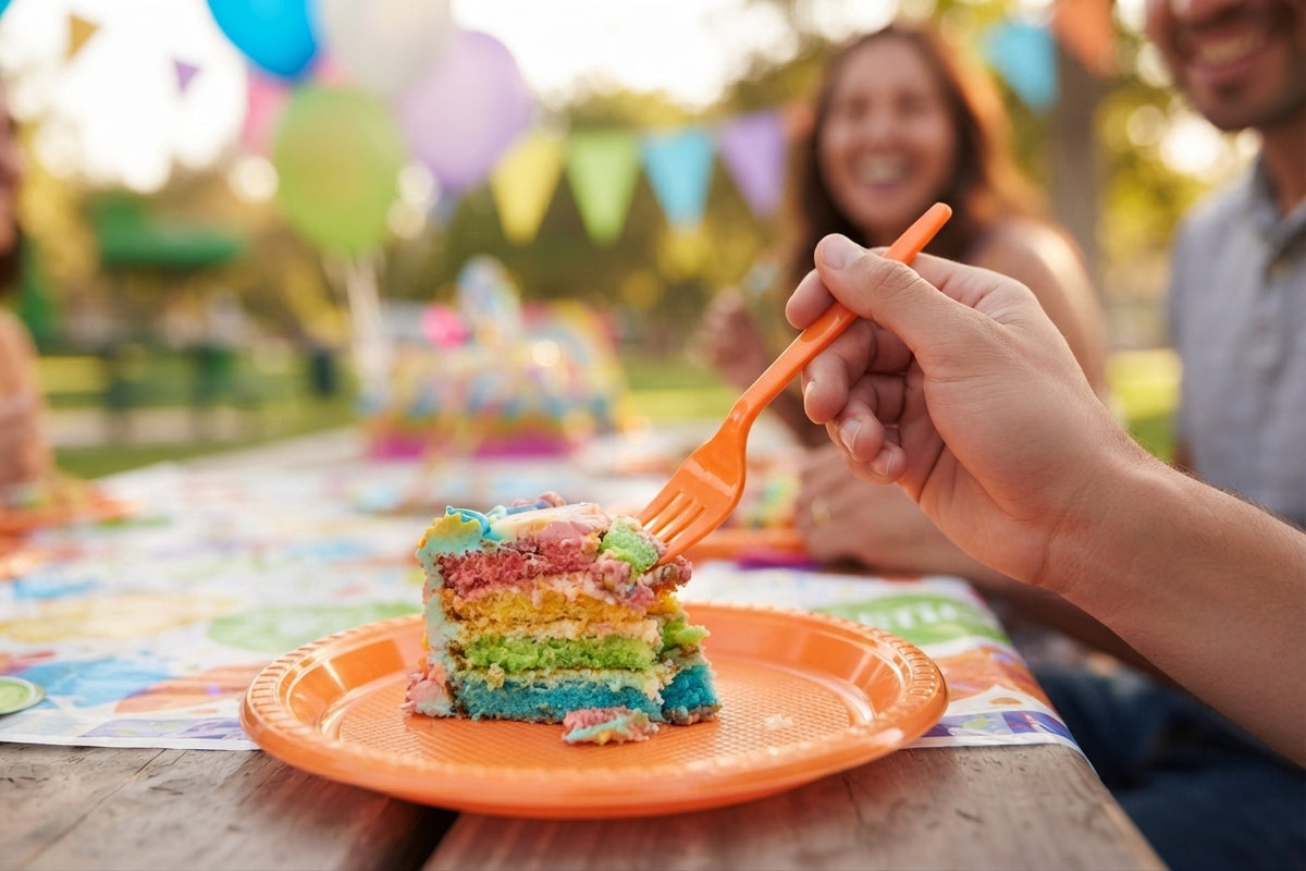 Colored Party Fork