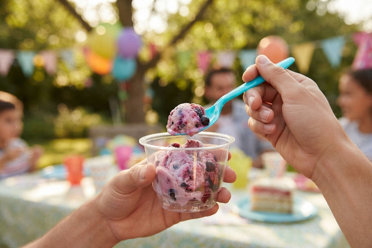 Colored Party Spoon