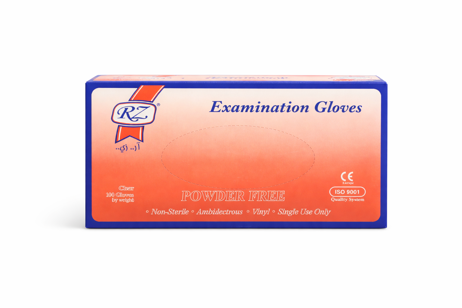 Exam Vinyl White Gloves - Powder Free (S,M,L,XL)