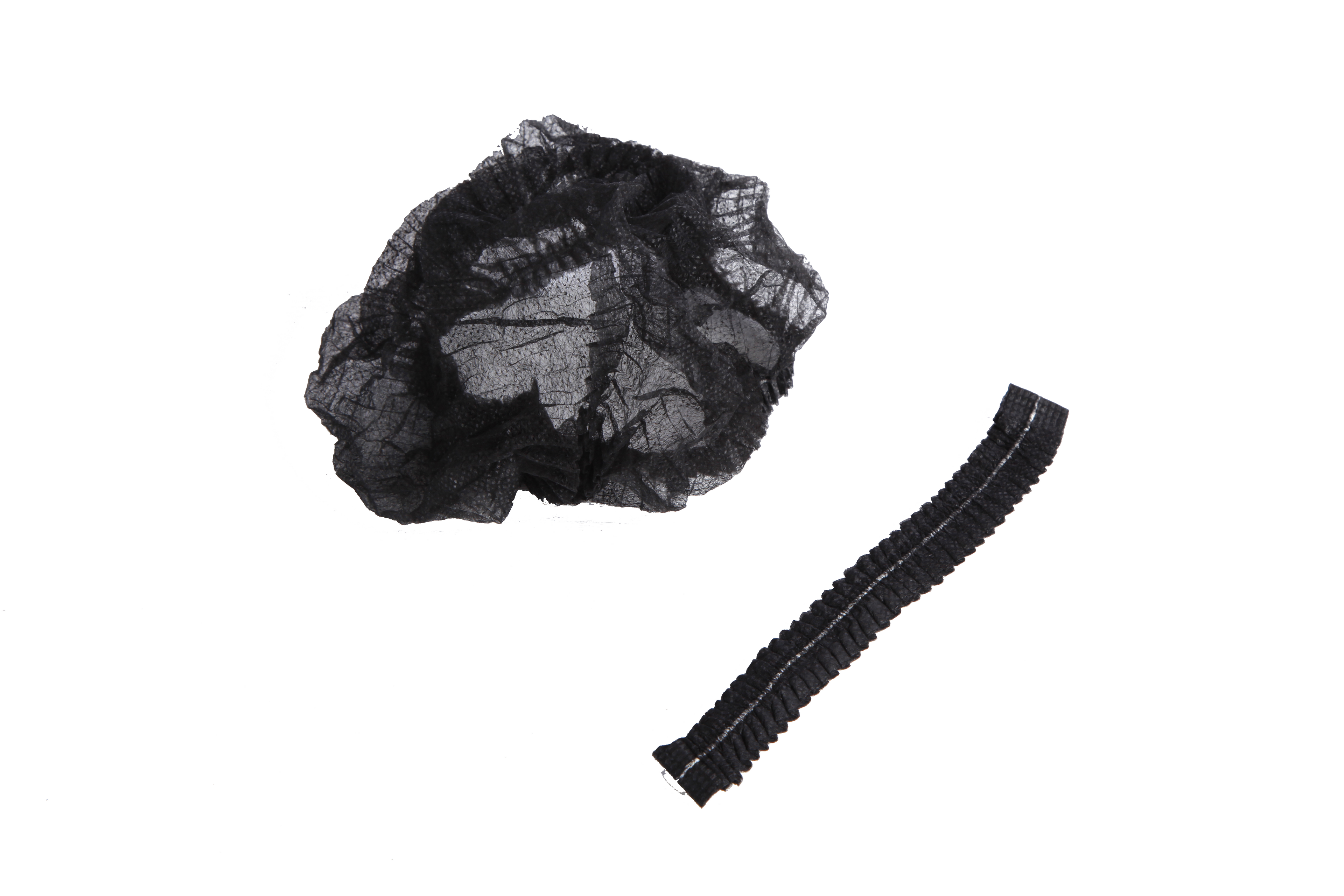 Non-Woven Hair Nets (Black, Blue, White)