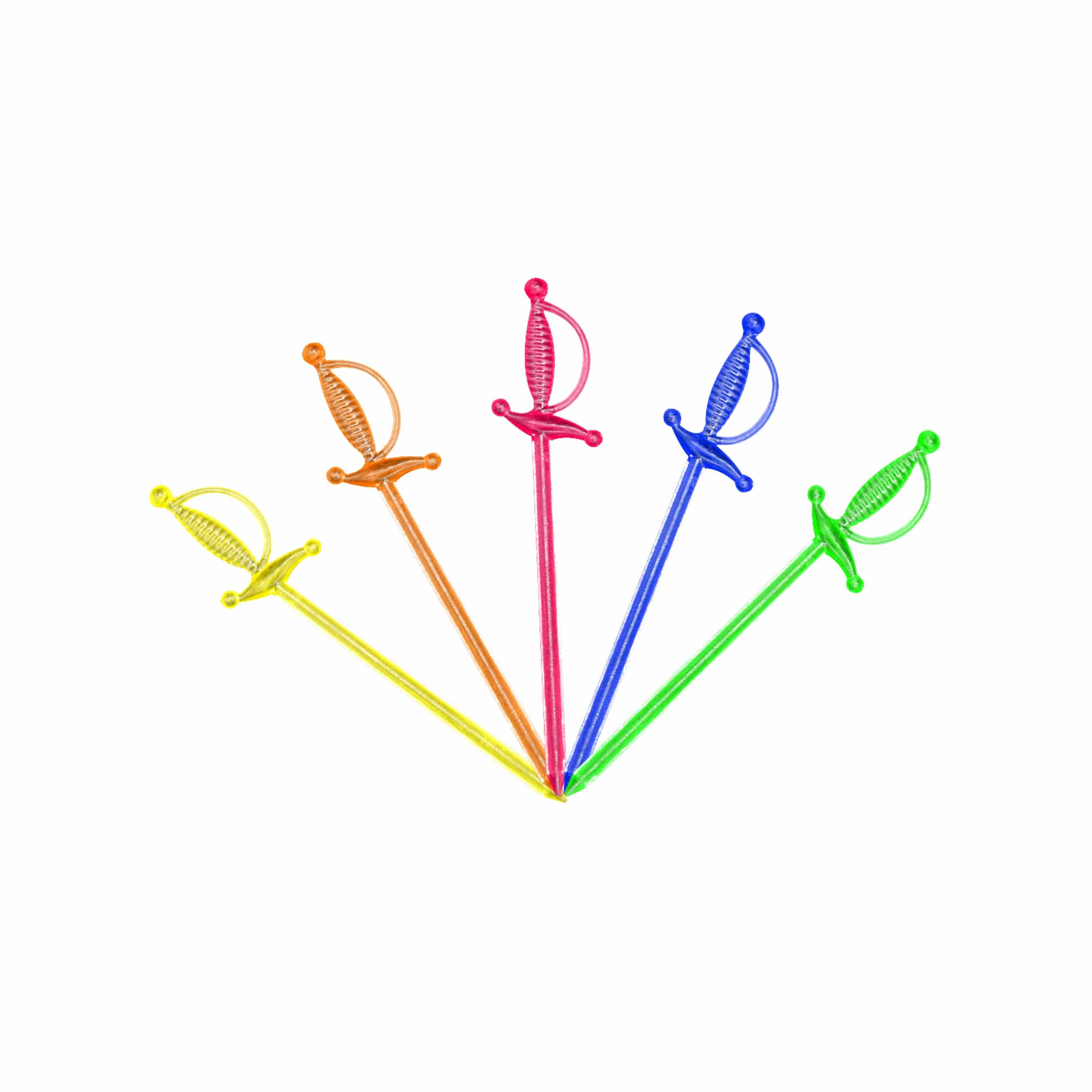 Plastic Sword Shaped Accessory Picks