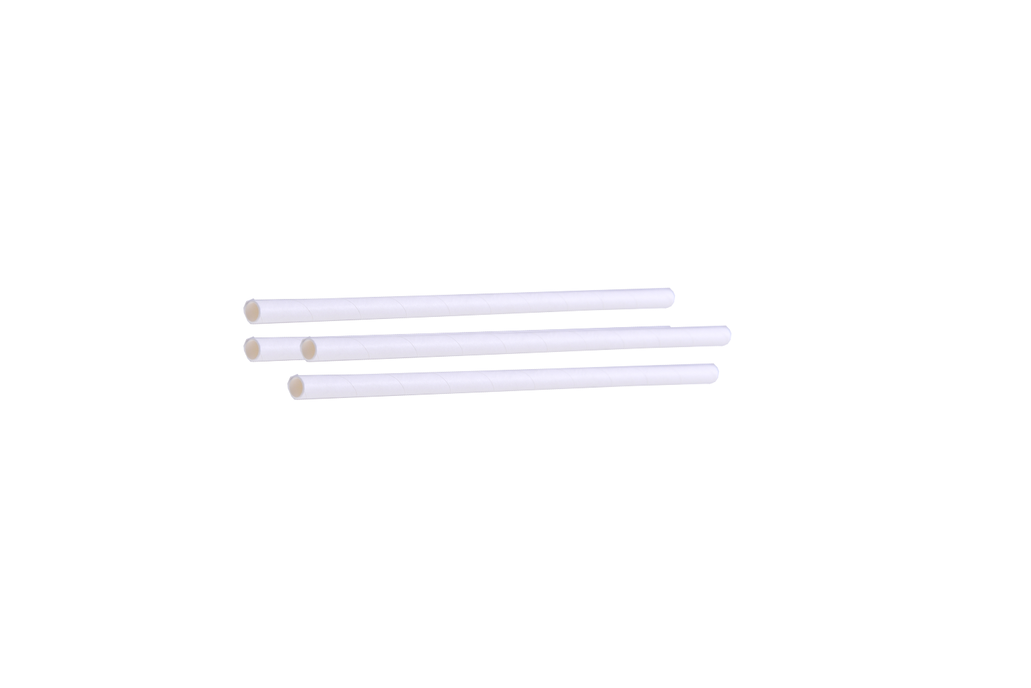 Unwrapped Paper Straws