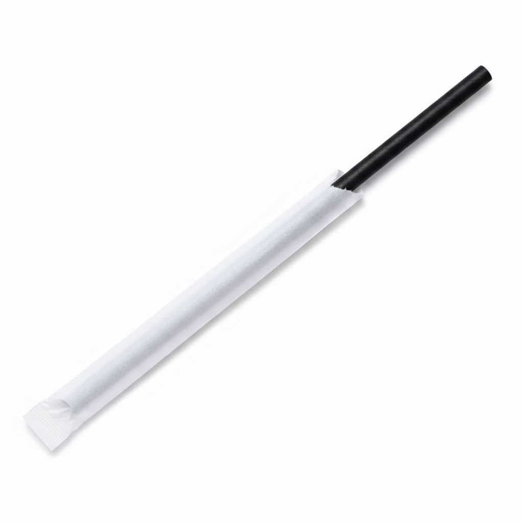 مصاص ورقي مغلف بورق (٦/٨مم)
اسود / ابيض
Paper Wrapped Paper Straws (6/8mm)
Black / White 
