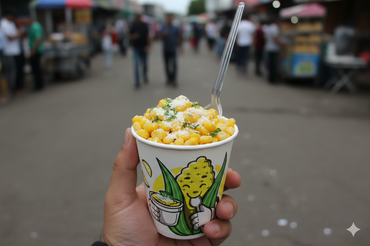 Generic Design Single Wall Corn Paper Cups 4/7oz