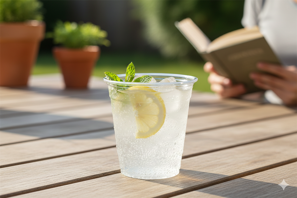 كاسات بلاستيك PET  شفاف 7 اونص
PET Clear Plastic Cups 7oz