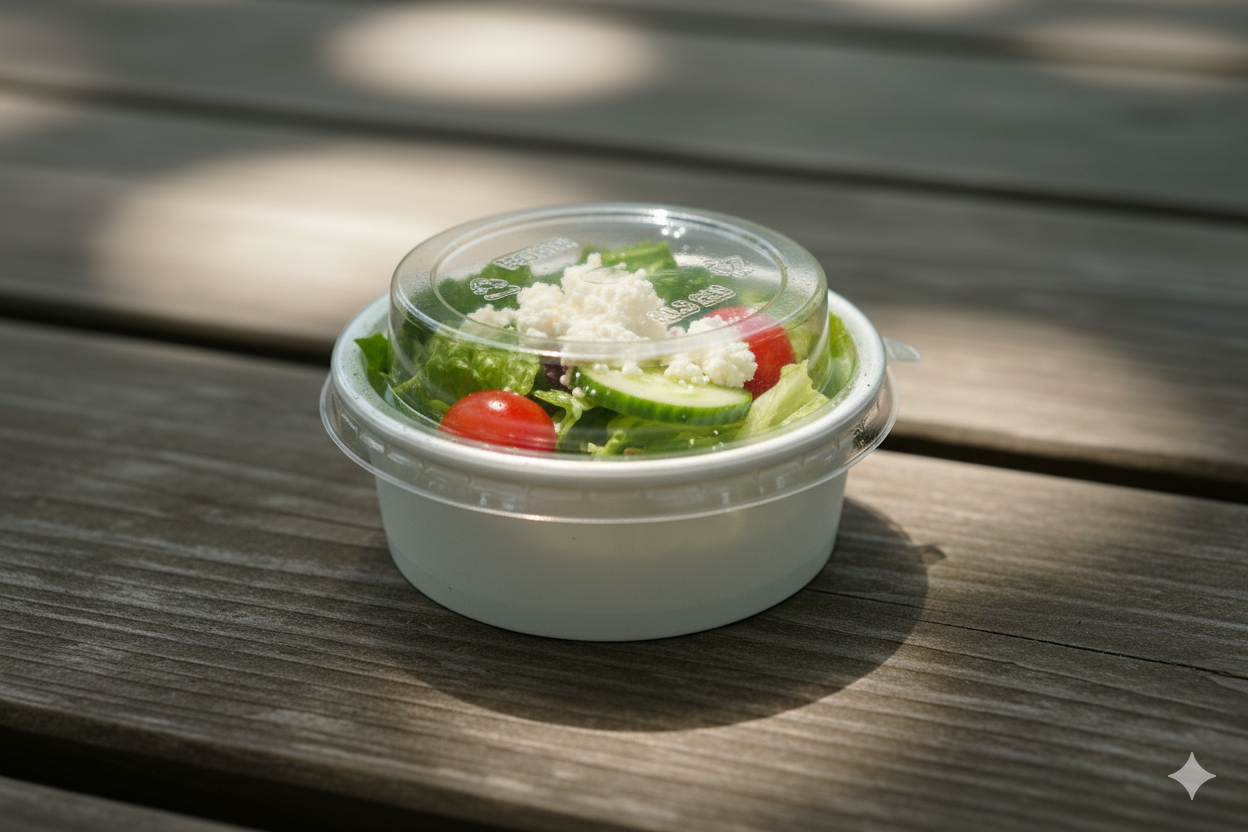 أغطية بلاستيكية مقببة من البولي بروبيلين لأوعية ورقية 8/12/14/16 أونصة