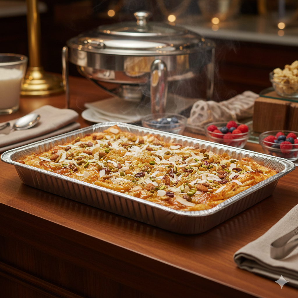 أوعية ألومنيوم مسطحة كاملة