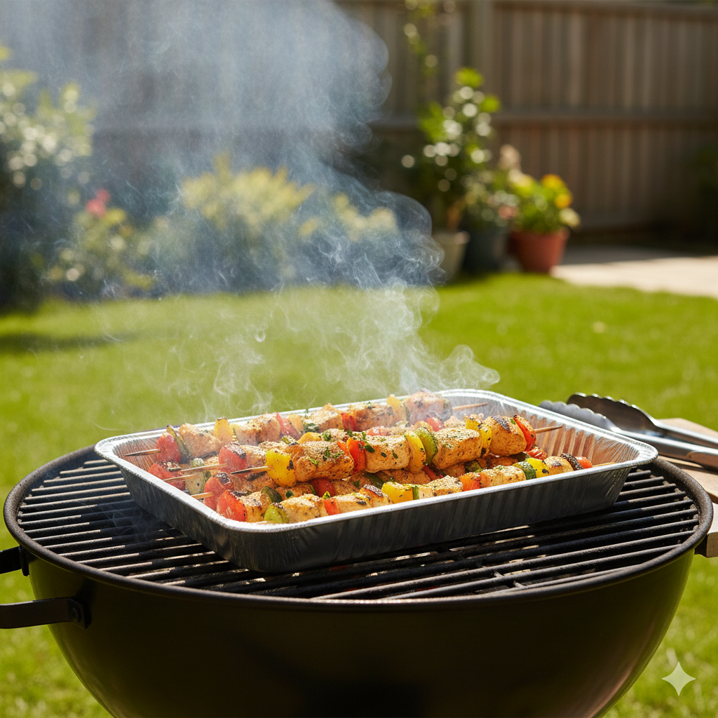 أوعية ألومنيوم مسطحة كاملة