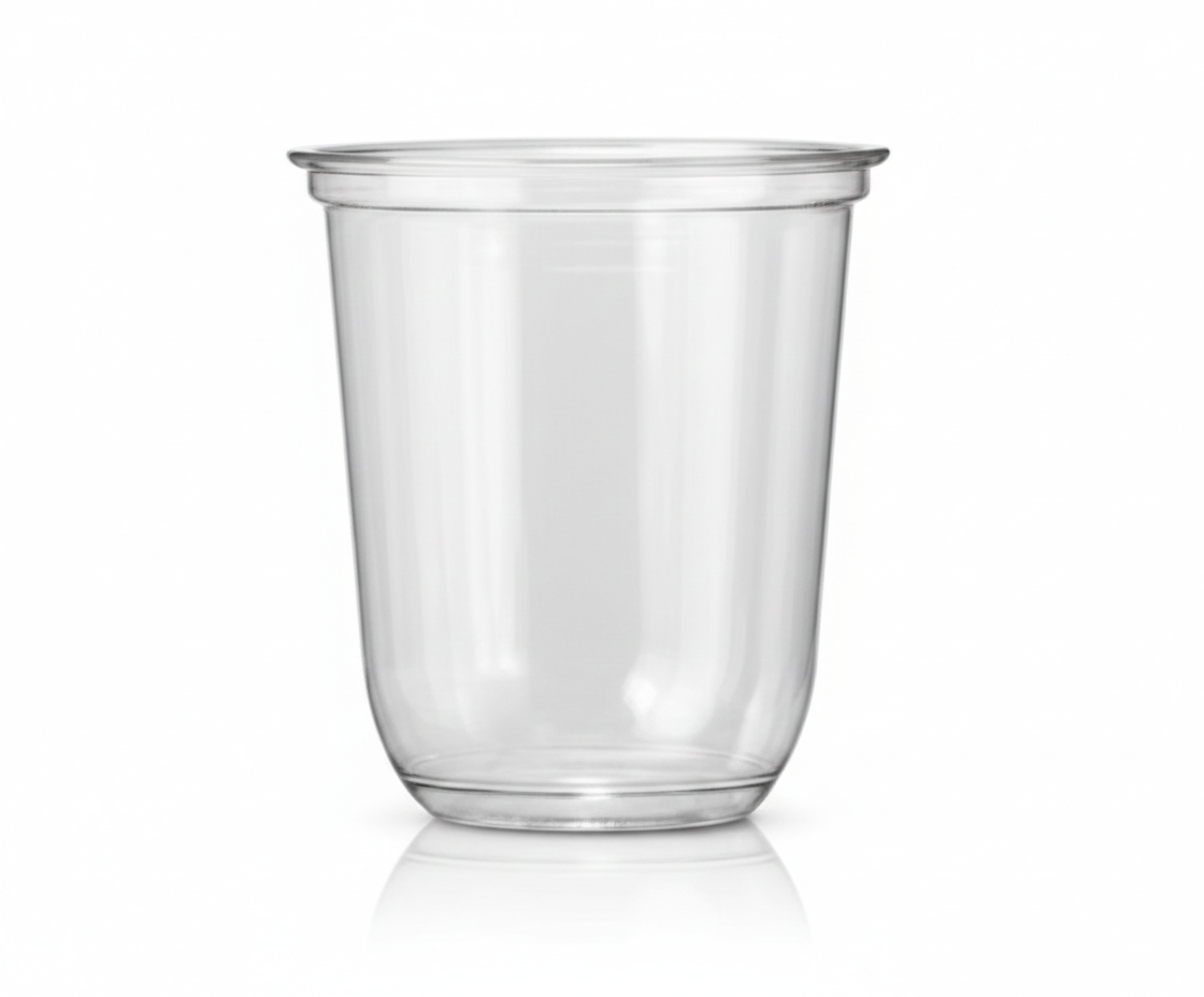 كاسات بلاستيك PET-U-Shape شفاف 16 اونص
U-Shape PET Cups 16oz
