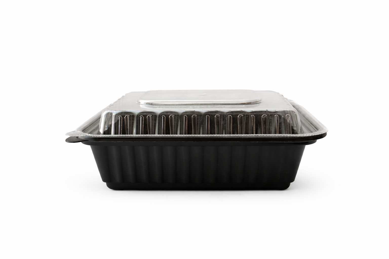 Black PP Microwavable Plastic Containers with Lids (12/16/24/28/38/48/58oz)
علب مايكرويف بلاستيك مستطيلة مع أغطية        (12/16/24/28/38/48/58 أونص)