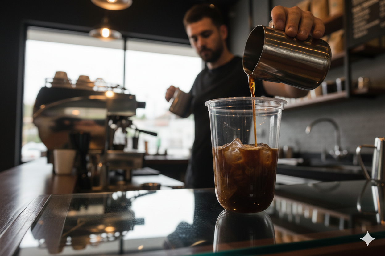 U-Shape PET Cups 10/12/14/16/20/24oz