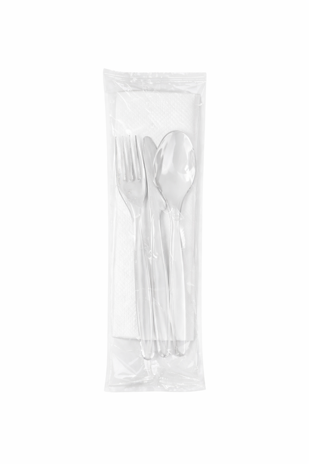 Clear VIP Cutlery Sets 4x1