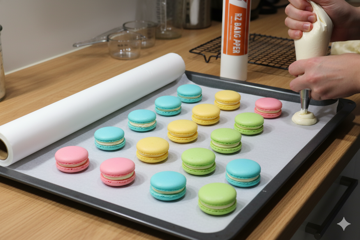 ورق زبدة منزلي 30 سم * 30 م
Household Baking Paper Roll