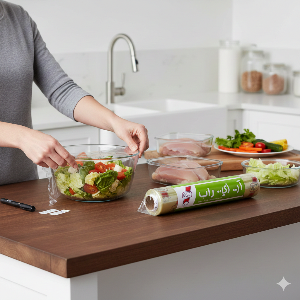 نايلون رول 30 سم*200 - 360 غرام
Cling Wrap Film 30cm*200- 630g