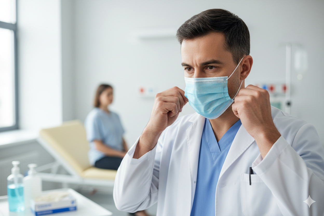 Blue Face Masks