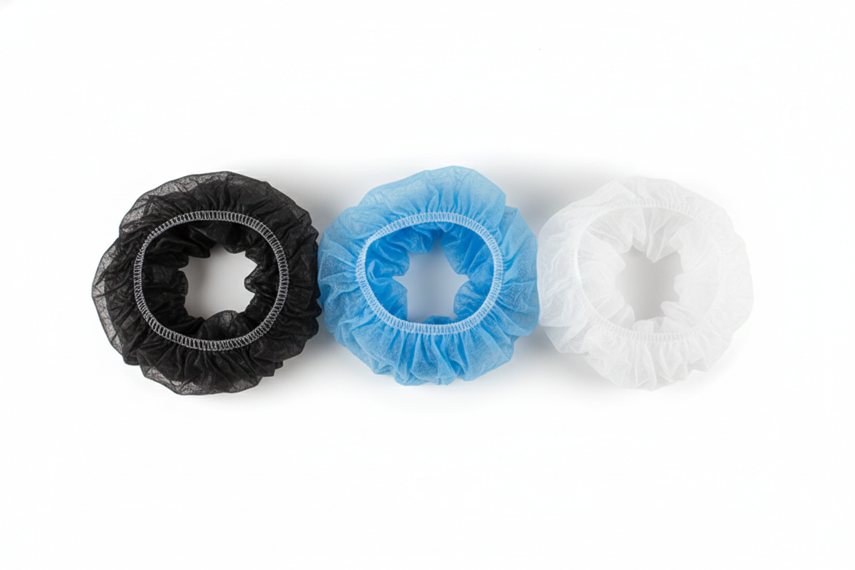 Non-Woven Hair Nets (Black, Blue, White)