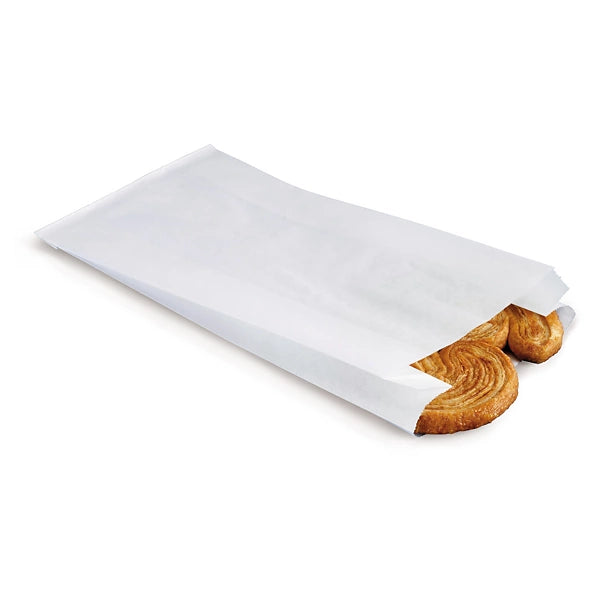 اكياس ورقية منفاخ - ابيض
Satchel Paper bags - White - 17*7cm