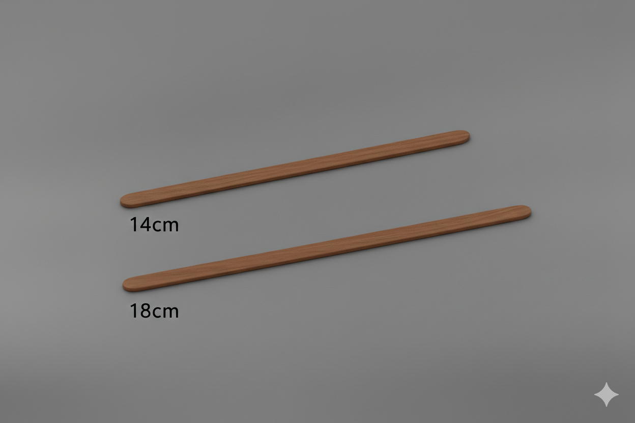 Wooden Stirrers 
14/18cm
حراكات خشبية
١٤/١٨سم