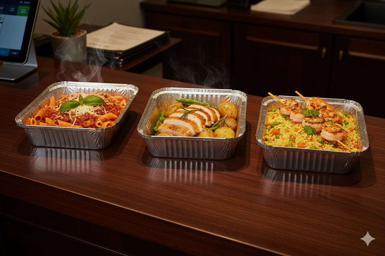 Rectangle Aluminum Containers ERZ 25- علب المنيوم مستطيل- ERZ 25 - 2
