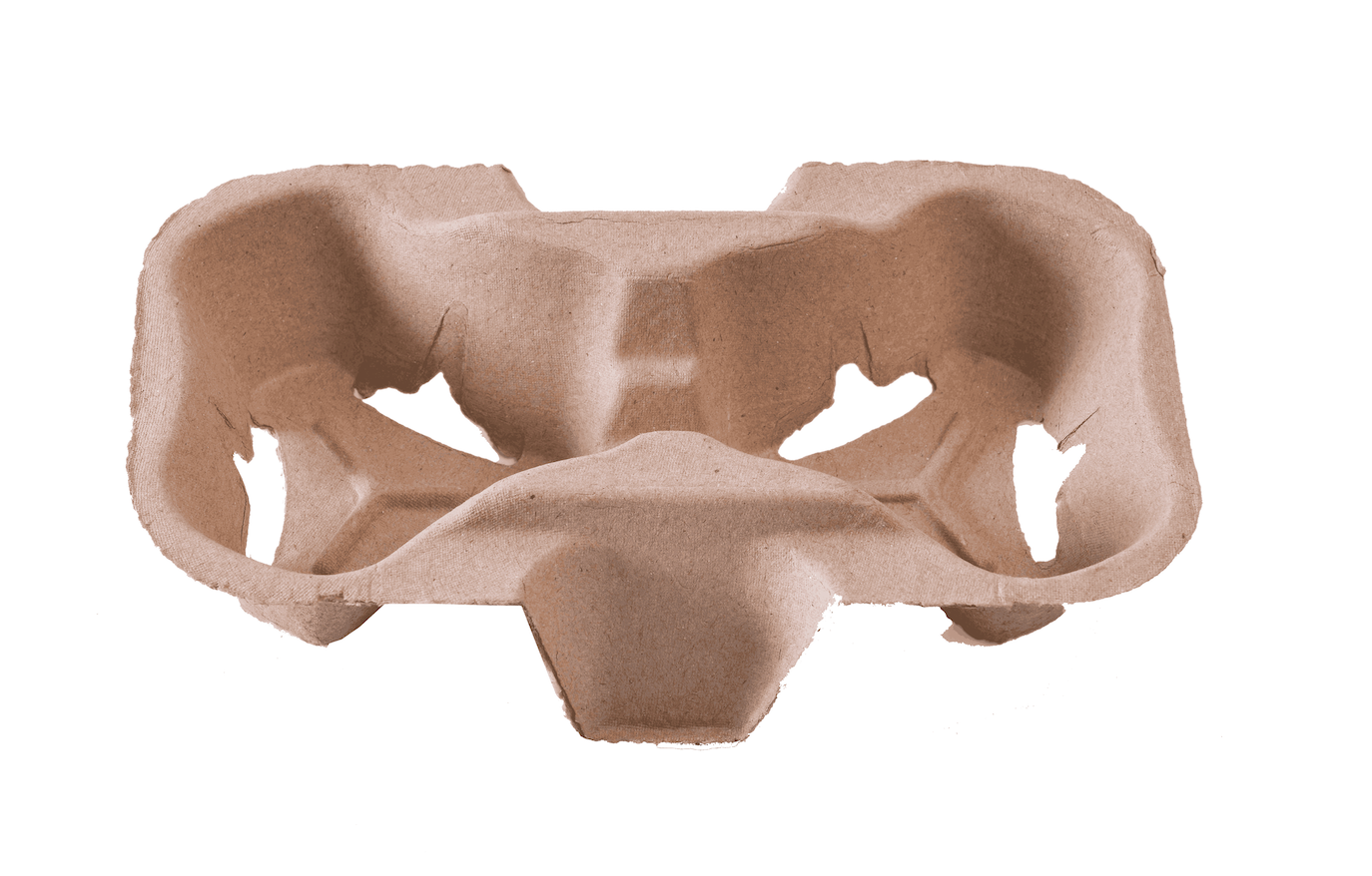 2-Cup Compostable Drink Holder