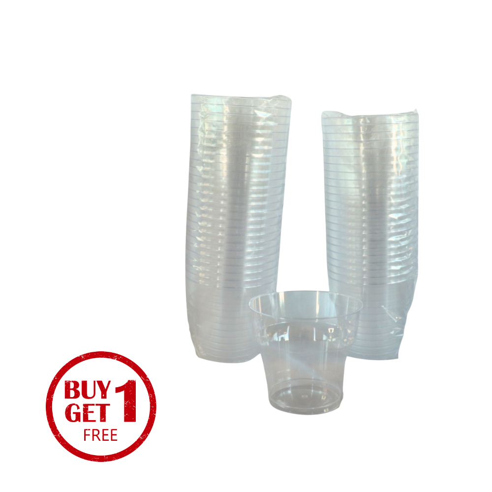 Special Offer Crystal Plastic Cups - 7 Oz