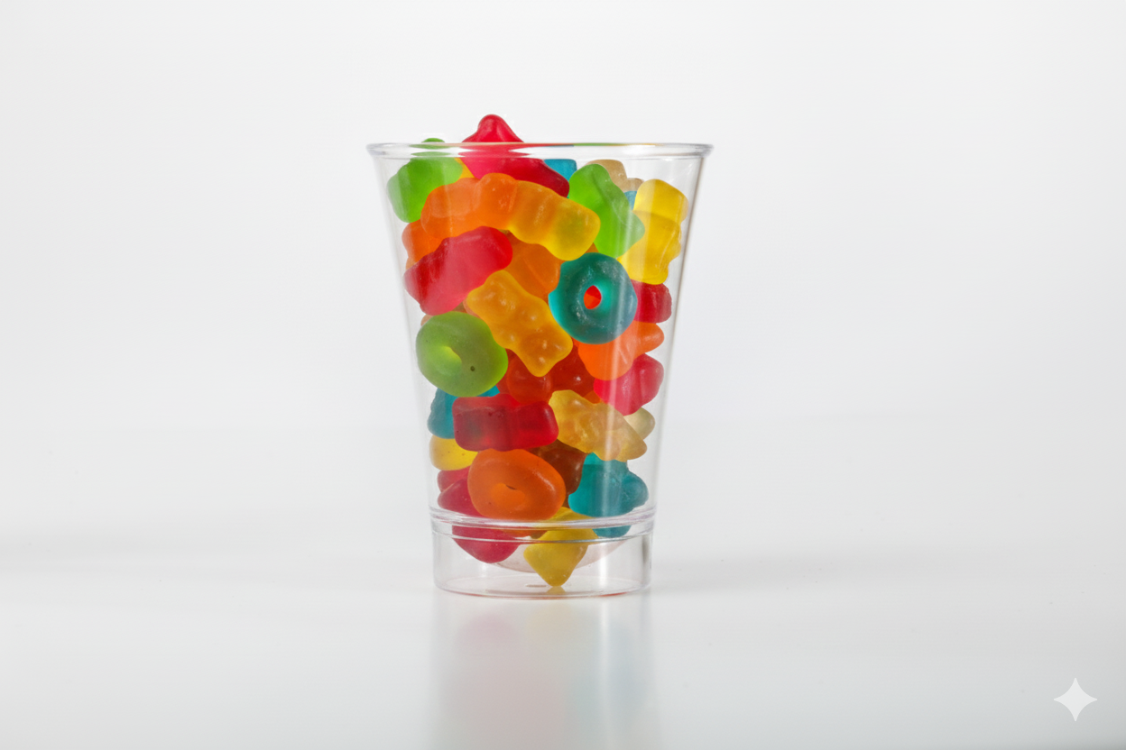 Crystal Mini Tulip Cups