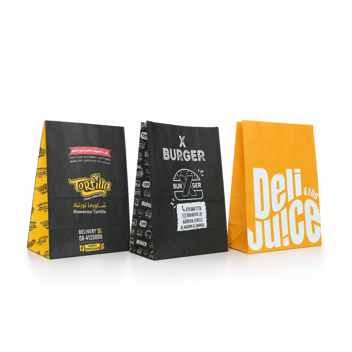 Customized Paper Bags without Handles