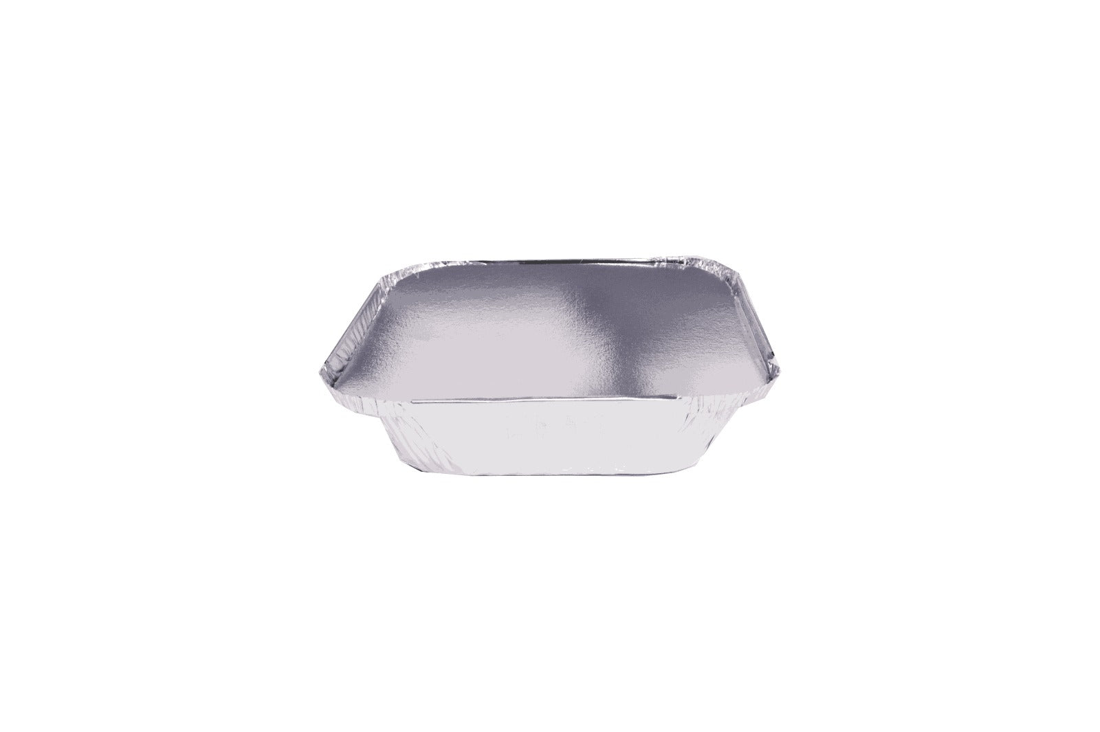Small Square Aluminum Container