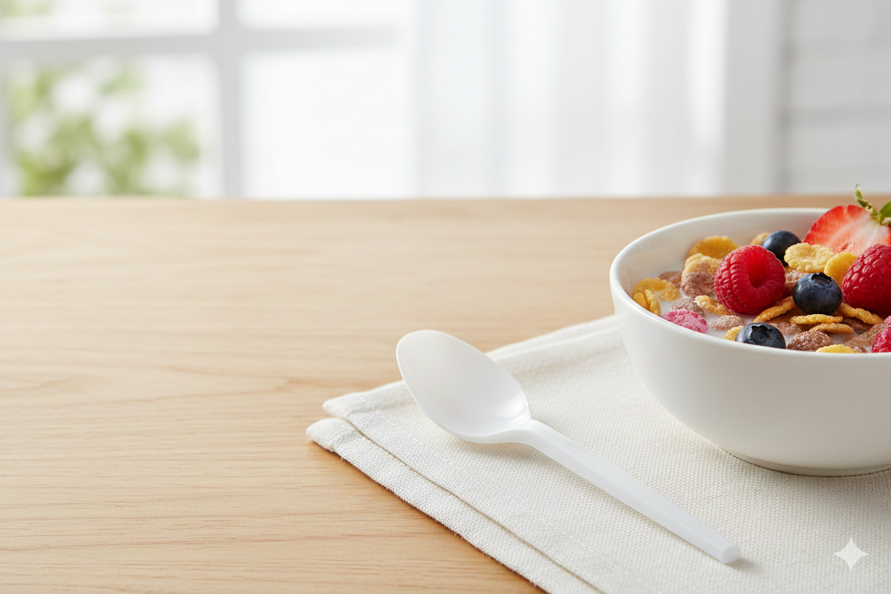 ملاعق ابيض ECO
White ECO Spoons