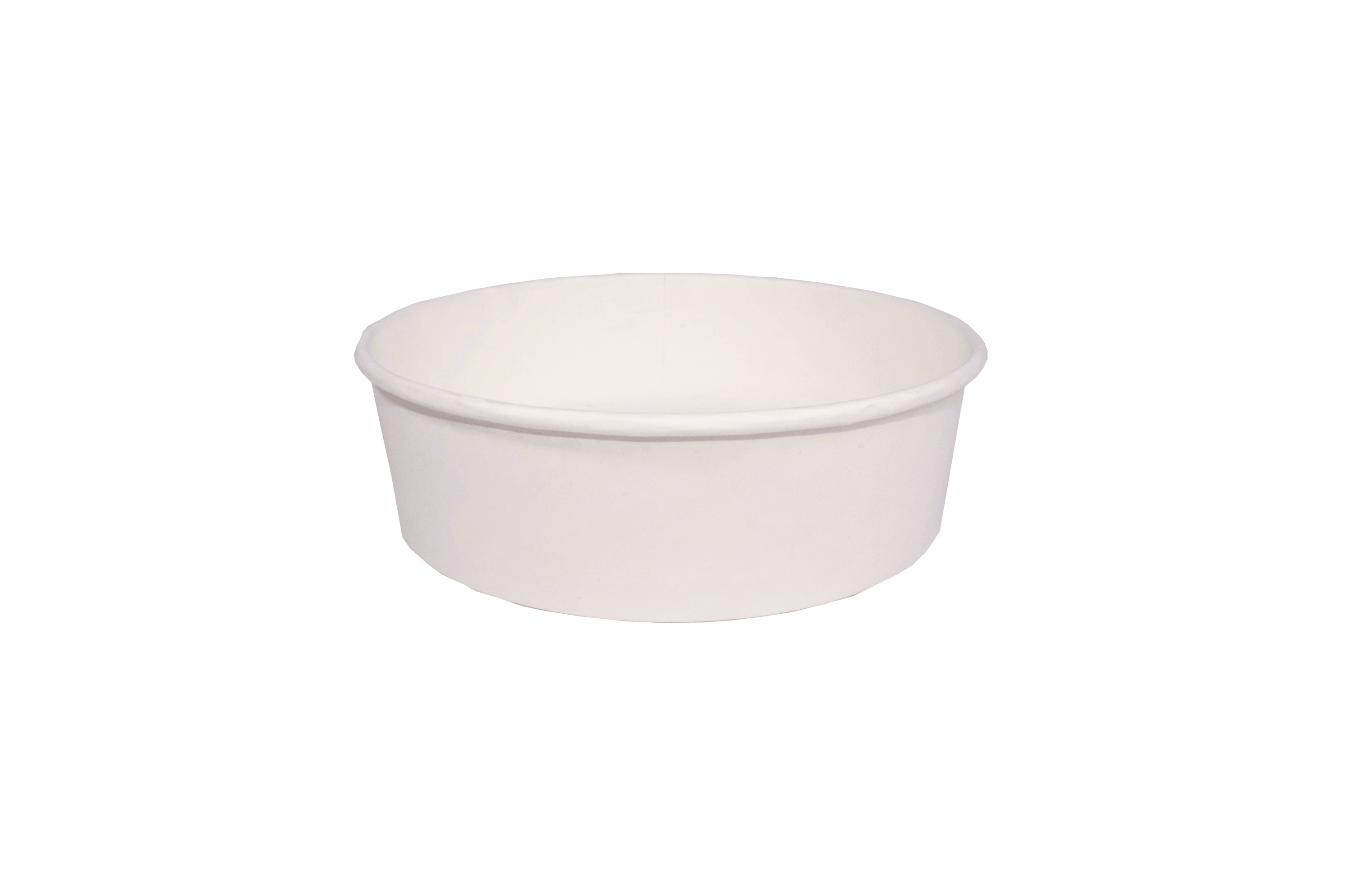 White Paper Bowls 24oz - علب كرتون دائري 24 اونص ابيض