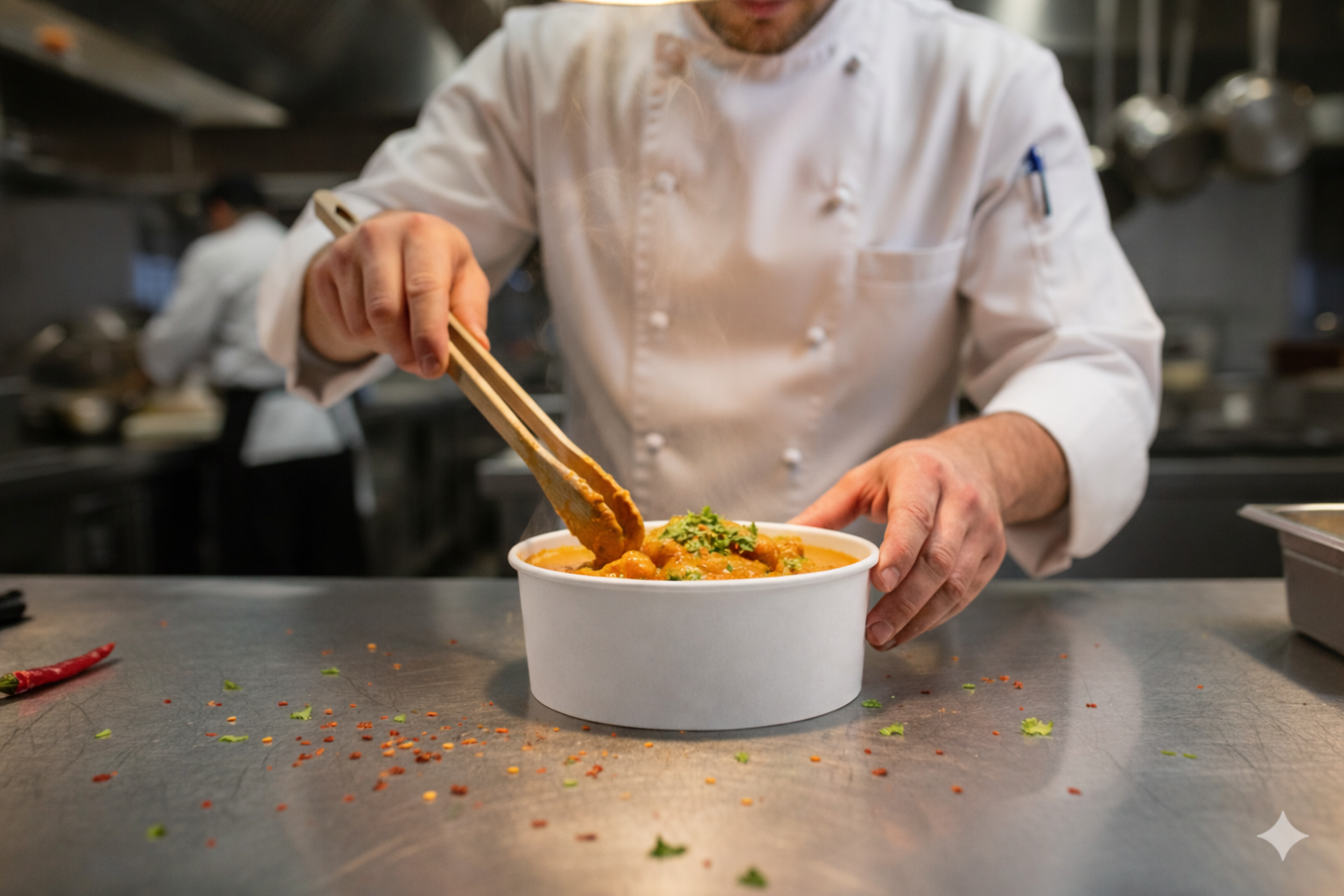 White Paper Bowls 45oz - علب كرتون دائري 45 اونص ابيض