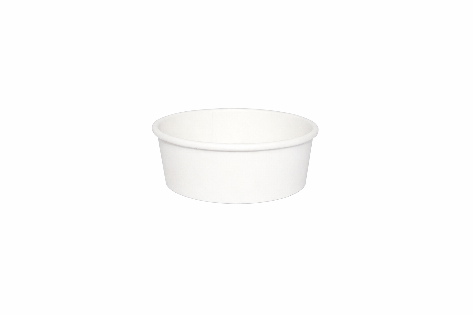 White Paper Bowls 8oz - علب كرتون دائري 8 اونص ابيض