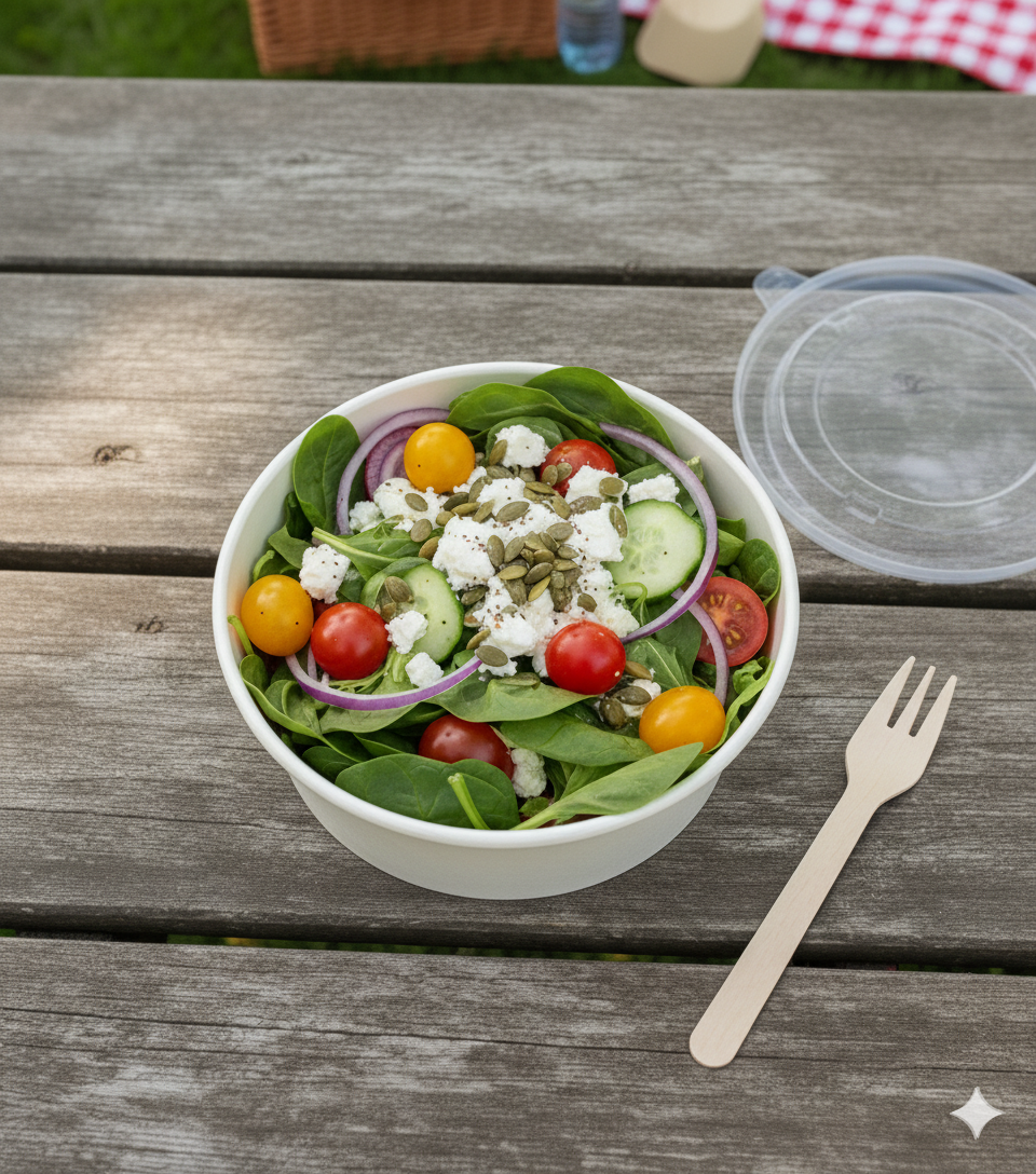 White Paper Bowls 8oz - علب كرتون دائري 8 اونص ابيض