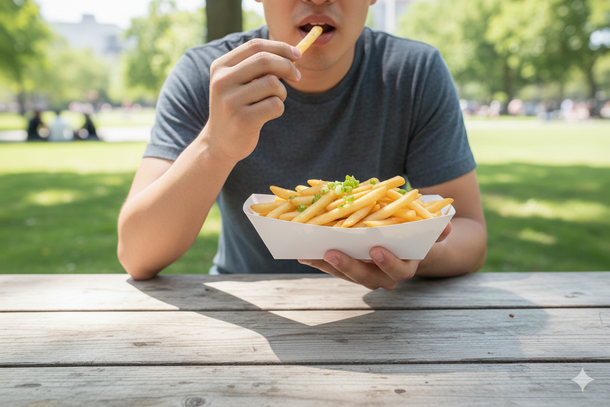 White Paper Meal Trays (S,M,L) - صحن كرتون ابيض (كبير,وسط,صغير)