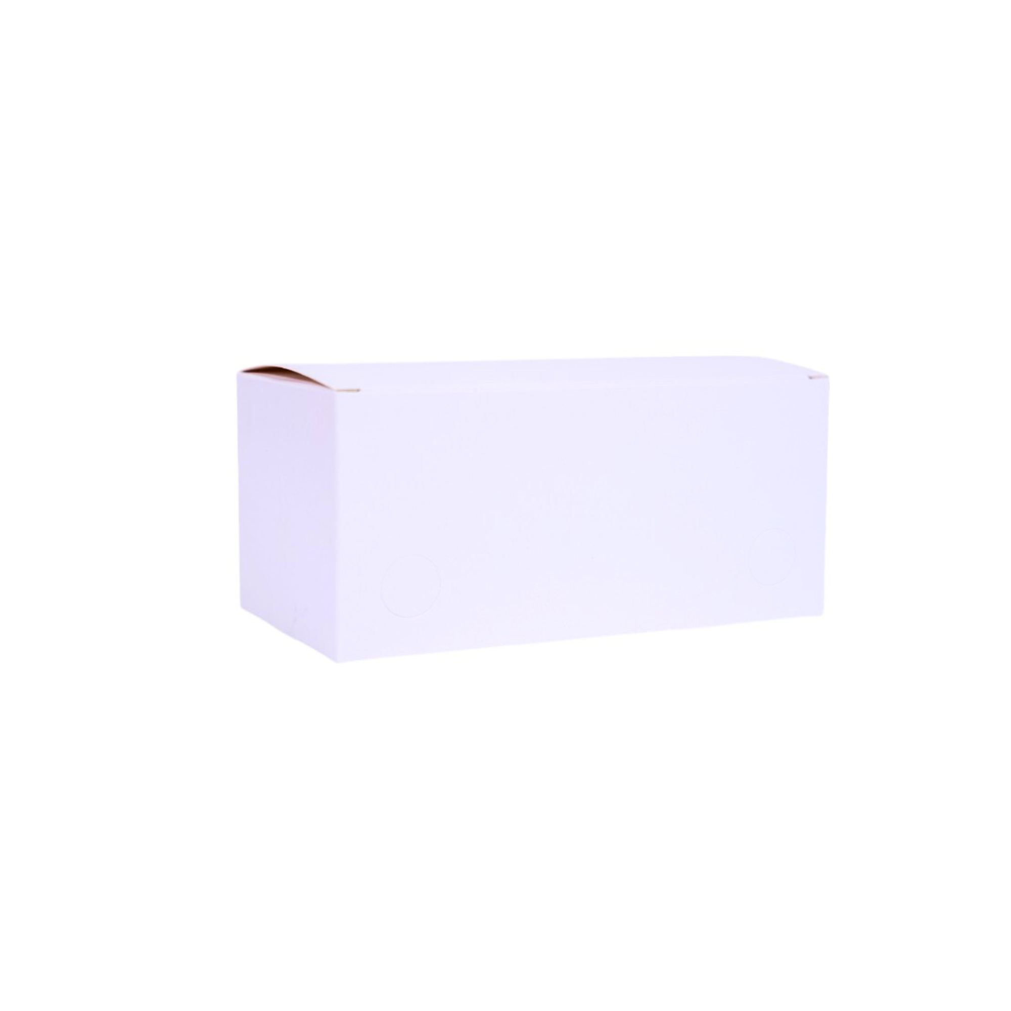 White Rectangle Paper French Fries Containers (Small) - بوكس بطاطا ابيض  صغير 