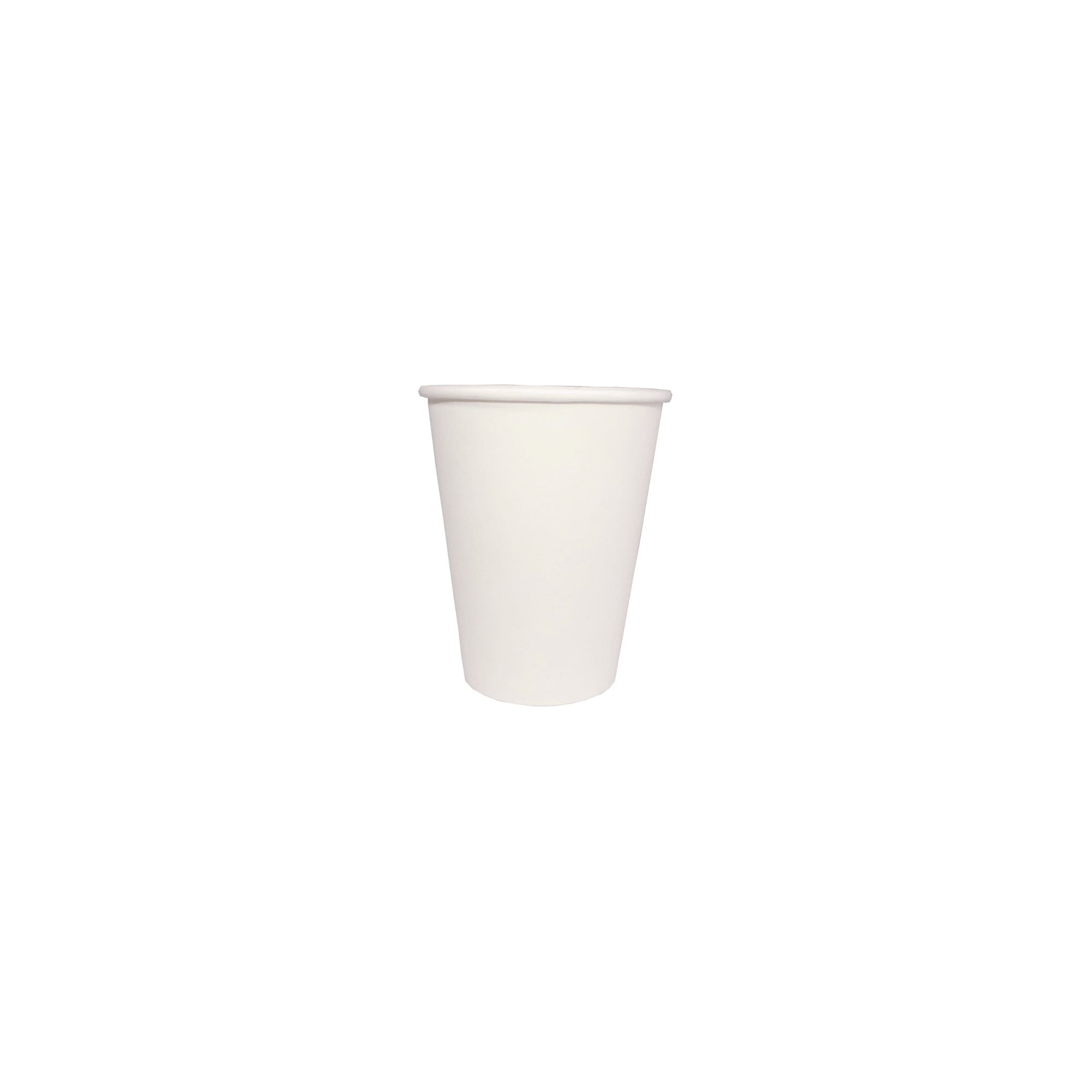 White Single Wall Paper Cups 12oz - كاسات ورقية ابيض 12 اونص