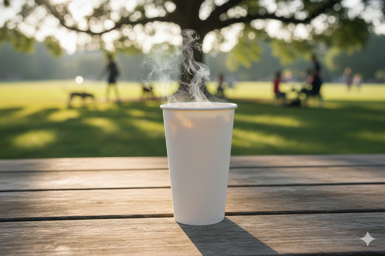 White Single Wall Paper Cups 16oz - كاسات ورقية ابيض 16 اونص