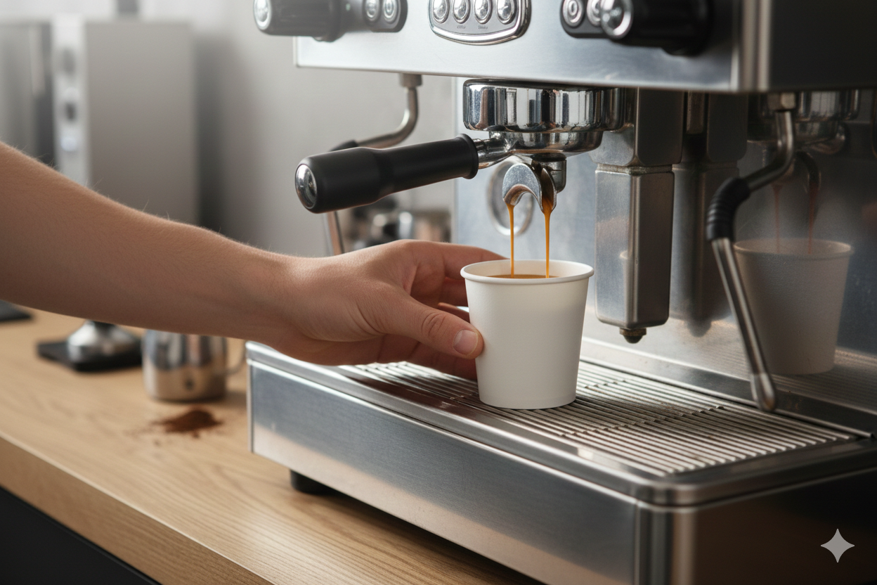White Single Wall Paper Cups 2.5/oz - كاسات ورقية ابيض 2.5اونص