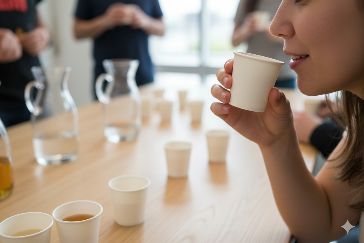 White Single Wall Paper Cups 2.5/oz - كاسات ورقية ابيض 2.5اونص